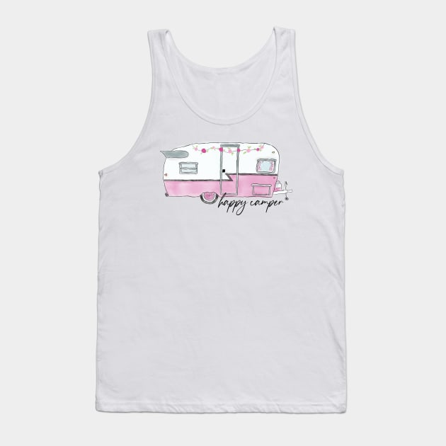 Happy Camper Tank Top by Becki Sturgeon